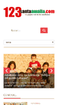 Mobile Screenshot of 123santaamalia.com